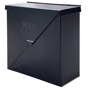 Wholesale Glossy Copper Orange <b>Wall</b> Mount Mailbox Envelope Shape Embossed MAIL Letter <b>Box</b> - Product Image 6
