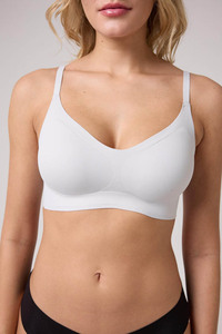 Magnifiques soutiens-gorge de sport écologiques à maintien élevé pour femmes grandes tailles, antichoc, respirants, avec torsion avant, style licou, sexy, pour le yoga et l'extérieur - Product Image 3