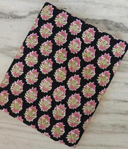 Sanaganeri Cotton <b>Block</b> <b>print</b> Fabric Jaipur Hand <b>Block</b> printed fabric Indian Fabric For dresses Wholesale Cotton fabric supplier - Product Image 6
