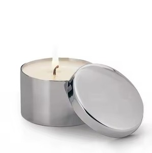 Premium Metal Candle Jar <b>Tea</b> <b>Light</b> <b>Holder</b> for Modern Home Wedding and Party Decoration - Product Image 6