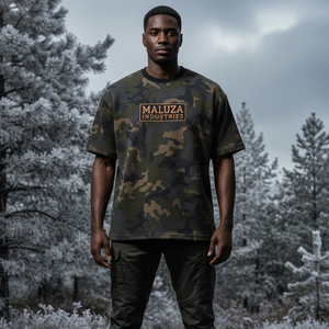 T-shirt de chasse Performance Tech, imprimé par sublimation, motif camouflage, tissu doux et flexible pour les excursions en plein air - Product Image 6