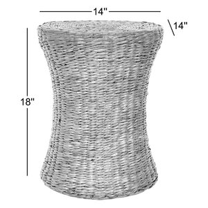 Tabouret d'appoint en rotin Solution d'assise élégante pour une utilisation intérieure ou extérieure - Product Image 6