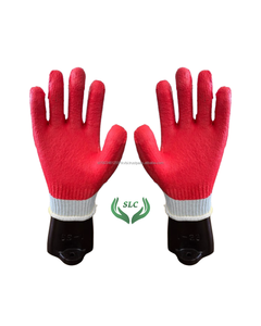 Guantes de Seguridad Industriales Antideslizantes, Resistentes, Transpirables, Texturizados, de Algodón 10G, Antiestáticos, para Uso General y Trabajo Pesado - Product Image 5