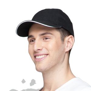Denim 6-Panel <b>Cap</b> Adjustable Fit Casual Hat for <b>Men</b> Spring Summer Wear - Product Image 4