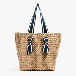 HNH Craft 2026 New Boho Style Rectangle Rattan Straw Jewelry <b>Box</b> for Bag Eco-Friendly Handmade Multifunction Customized <b>Storage</b> - Product Image 4