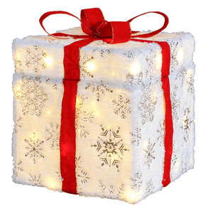 Renna Motorizzata Pop-up da 12 Pollici con 60 Luci LED, Scatola Regalo per Decorazioni Natalizie da Esterno e Figurine Giocattolo - Product Image 4