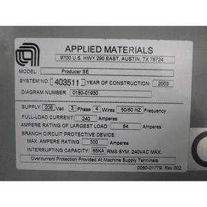 Productor AMAT SE PETEOS - Equipo y Piezas de Semiconductores de Confianza con Legado Global - Product Image 1