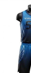 Camiseta de Baloncesto Reversible Personalizada para Mujer, sin Mangas, Cuello Redondo, Transpirable, de Secado Rápido, en Spandex/Nylon - Product Image 3