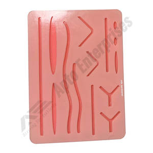 Vente en gros Porte-aiguille Manche de scalpel et kit de pratique de ciseaux de suture chirurgicale Kit de suture rouge Instruments chirurgicaux - Product Image 3