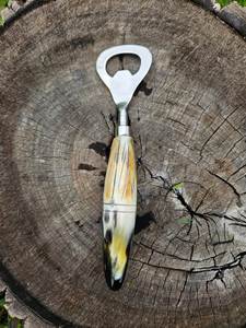 Ouvre-bouteille classique en corne de buffle, outil artisanal en corne pour ouvrir les bouteilles, accessoires de cuisine haut de gamme - Product Image 5