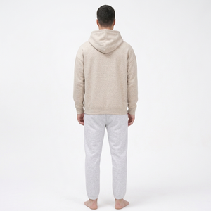 Mens Hooded Sweatshirt Manufacturer Cotton Fleece Private Label Custom Casual Streetwear OEM Apparel Supplier - Product Image 2