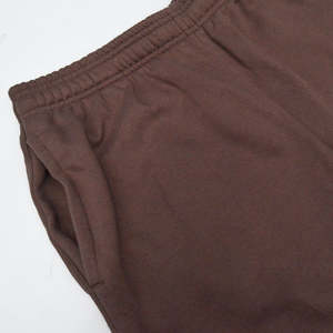 Custom Logo <b>Men</b> Wide Leg <b>Loose</b> Fit Fleece Track Pants Open Hem Casual <b>Trousers</b> - Product Image 5