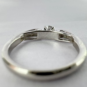 Anillo de Compromiso Solitario con Diamante Cultivado en Laboratorio, Corte Redondo, 0.30 CT, Certificado IGI, Oro Blanco Sólido de 9k, Joyería con Tallo de Catedral - Product Image 6
