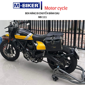 Rampas y Soportes de Elevación para Ducati Scrambler para un Fácil Almacenamiento de Motocicletas - Compatible con Montacargas (MB366 MB360 MB111) - Product Image 4