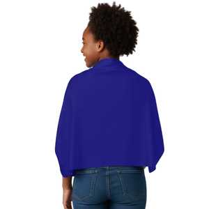 Jack and Jill Child Size Blue <b>Shawl</b> Soft Lightweight Elegant <b>Wrap</b> Fashion Scarf for Girls Casual Party Wear Accessory - Product Image 6