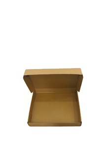 Vietnam Manufacturer's <b>Recyclable</b> 3-Layer Corrugated Paper Self Erecting Carton <b>Box</b> 30*25*6 Size Flexo Logo Print Customizable - Product Image 5