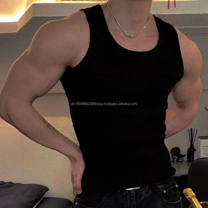 Débardeurs pour hommes de haute qualité sur mesure, grande taille, débardeur de sublimation pour hommes, débardeur noir pour hommes - Product Image 5