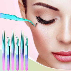 Nouvel arrivage du fabricant : Pince à épiler portable 3-en-1 en titane et acier inoxydable, brosse à sourcils, recourbe-cils, manucure - Product Image 6