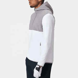 Qualité d'exportation, tissu premium, respirant, durable, toucher doux, sweat-shirts à capuche pour hommes avec fermeture éclair quart de tour, 100% coton molletonné - Product Image 4