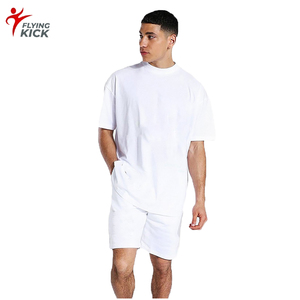 Ensembles complets d'été décontractés pour hommes 2026 : Chemises et shorts à séchage rapide, brodés, motif uni, tenue estivale - Product Image 1