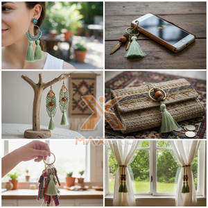 Borlas de Hilo Metálico de Alta Calidad y Durabilidad, Borlas de Hilo Metálico de Primera Calidad al por Mayor - Product Image 6