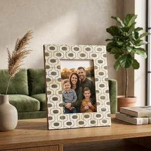 Premium Bone Inlay Photo <b>Frame</b> <b>4x6</b> Inch Handcrafted | Decorative Picture <b>Frame</b> for Tabletop Office Desk Home Decoration Gift - Product Image 2