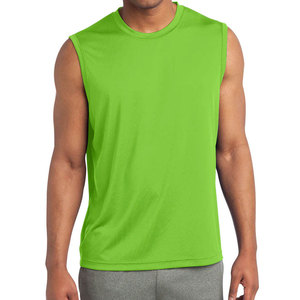 Débardeur sans manches en coton 100% personnalisé avec logo, 200 grammes, pour homme, décontracté, pour l'entraînement, uni - Product Image 3