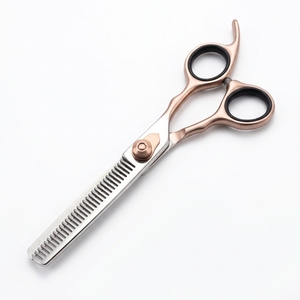 Ciseaux texturisants en acier inoxydable 440C pour la coiffure, avec manche ergonomique décalé, pour usage en salon - Product Image 5
