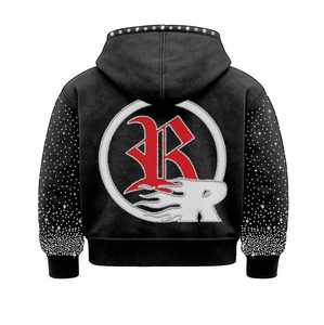 Sudadera con Capucha Extra Grande para Hombre, Personalizada con Logotipo, 100% Algodón, Impresión Puff, Transpirable, Ecológica, de Gran Peso - Product Image 5