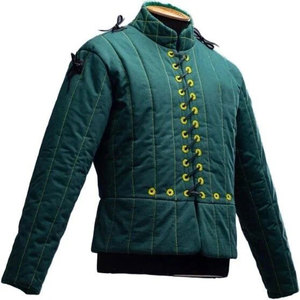 Chaqueta Gambeson Medieval Acolchada de Algodón, Estilo Noreuropeo, con Cordones, Doble Capa, para Entrenamiento, Aketon, para Reenactment 2026 - Product Image 2