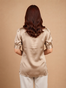 เสื้อเชิ้ตผู้หญิงสไตล์ลำลอง ผ้าเนื้อนุ่ม ระบายอากาศได้ดี ใส่สบายทุกวัน พร้อมดีไซน์ทันสมัย - Product Image 2