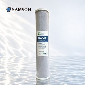 Cartouche de filtre à eau au charbon actif BASIC 05 450 20, capacité d'adsorption supérieure, choix privilégié 2026 - Product Image 1