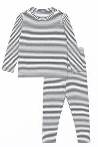 JALBEBE Set di Abbigliamento Unisex 2 Pezzi, Maniche Lunghe, Cotone Morbido Modal Spandex, Pigiama per Neonati per Tutte le Stagioni - Product Image 3