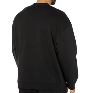 Loose Fitted Drop Shoulder Sweatshirts Autumn Winter <b>Warm</b> Fleece <b>Jumper</b> Popular Choice Plain Color Fleece Sweater Tops - Product Image 2