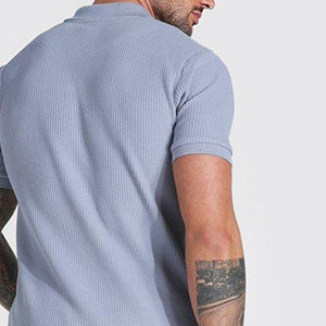 Conjunto de Dos Piezas para Hombre de Alta Calidad, Transpirable, Estilo Urbano Informal de Verano, Camiseta y Pantalones Cortos con Colores y Logotipo Personalizados - Product Image 6