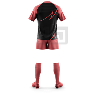 Shorts de rugby personnalisés haut de gamme, uniforme sportif 100 % polyester, écologique, séchage rapide, respirant, vêtements de sport pour professionnels - Product Image 1