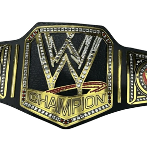 Cinturón de Campeonato WWE Personalizable de Alta Calidad en Negro y Dorado, Cinturón Deportivo Personalizado, Edición de Coleccionista - Product Image 5
