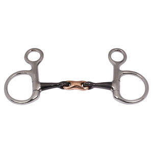 2026 High Quality Baucher Bit Double Jointed Sweet Iron Mouth with Tolt Link - Product Image 1