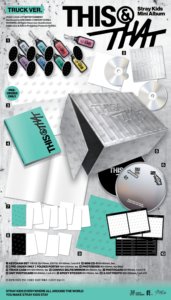 Stray Kids-K-POP THIS & That (VERSIÓN TRUCK) )(Edición Limitada) 8 álbumes con POB 1 Set Producto de papel 100% genuino - Product Image 3