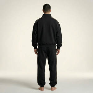 Chándal Unisex de Moda, 100% Algodón, Hecho a Medida, con Media Cremallera y Marca Personalizada - Product Image 2