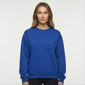 Pulls en molleton de coton lourd de haute qualité 2025, logo personnalisé, uni, teint, anti-froissement, pour hommes, hiver, OEM - Product Image 1