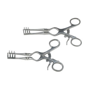 Écarteur médical Weitlaner auto-fixant manuel en acier inoxydable, instrument chirurgical orthopédique vétérinaire - Product Image 4