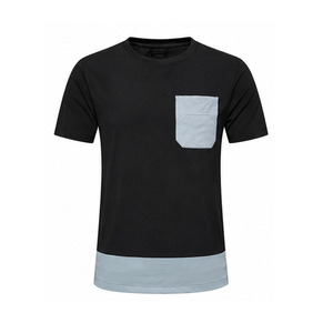 Conjunto de Camiseta y Pantalones Cortos de Verano para Hombre EKIN'IMPEX, Atuendo Informal Transpirable de Dos Piezas, Cuello Redondo, Tejido de Punto, Logotipo Personalizado, Ropa Deportiva - Product Image 3