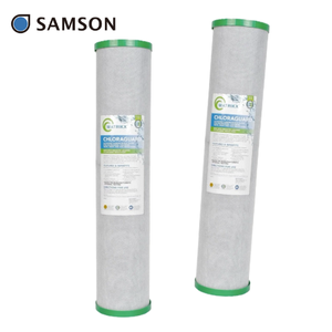 Filtre à haute capacité d'absorption de saleté, charbon actif de coque de noix de coco, cartouche d'eau Big Blue 20x4.5, qualité professionnelle - Product Image 1