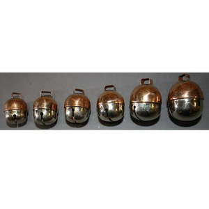 Clochettes de fauconnerie de Lahore numérotées 1, de qualité supérieure, faites à la main en cuivre, efficaces pour la chasse - Product Image 1