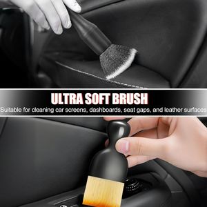 Ensemble de 13 brosses de nettoyage de voiture ultra-douces et anti-rayures pour l'intérieur de la voiture - Product Image 6
