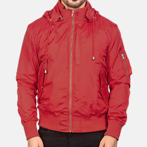 Nueva Chaqueta Bomber Unisex Premium Color Magenta, Chaqueta de Piloto Acolchada para Invierno, Abrigo Casual de Moda con Acolchado Satinado - Product Image 1