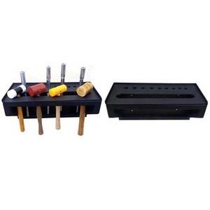 Mandrin à anneaux SUNTOOLS/STIPL 441C de haute qualité en bois massif aide à remodeler les anneaux pliés ou à former de nouveaux anneaux de la taille et de la forme souhaitées - Product Image 1
