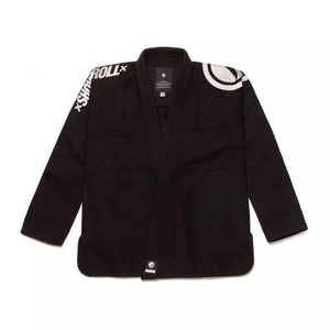 Kimono de Jiu Jitsu Shoyoroll Negro 450 GSM para Hombre, Uniforme de Jiu Jitsu de Corte Regular con Impresión por Transferencia de Calor - Product Image 1