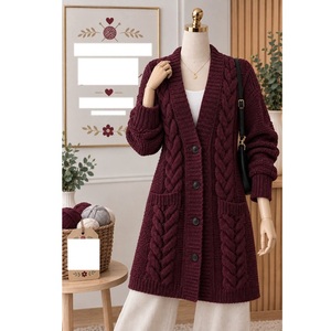 Pulls 100% acrylique ou coton, calibre 12, pour femmes, très tendance, style décontracté, pour la saison hivernale, fournisseur du Bangladesh. - Product Image 5